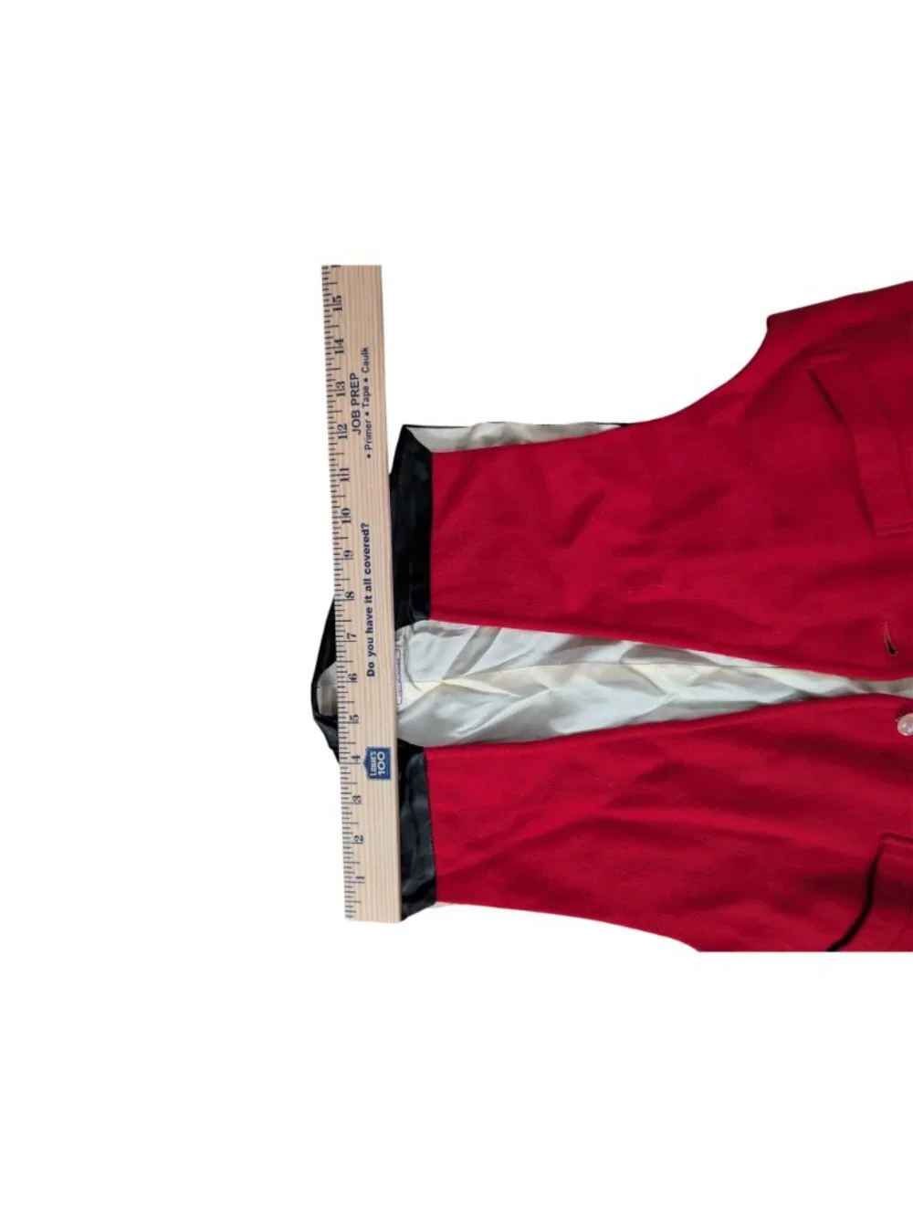 Vintage Neiman Marcus West of England Red Wool Vest Waistcoat Mens 36 S VGUC